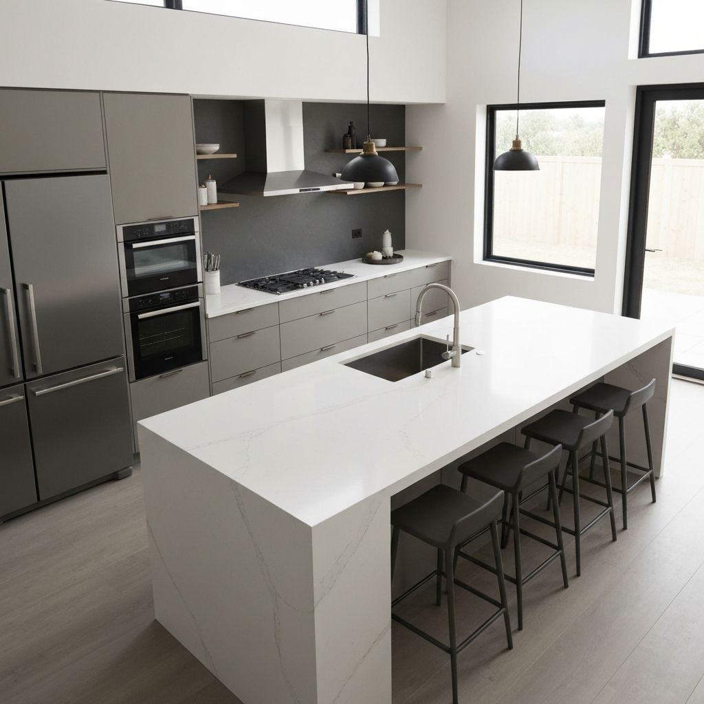 Contemporary Kitchen Island