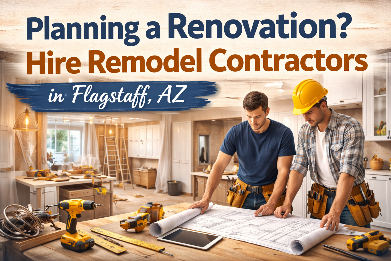 Planning a Renovation? Hire Remodel Contractors in Flagstaff, AZ